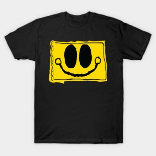 Colorado Happy Cartoon Map Face with smile T-Shirt